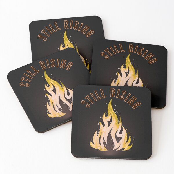 Item preview, Quiet Fire Rising | Warm Campfire Flame Minimalist Design designed and sold by Mystic Nexus Digital.