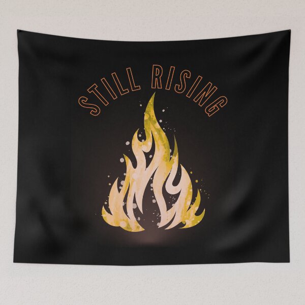 Item preview, Quiet Fire Rising | Warm Campfire Flame Minimalist Design designed and sold by Mystic Nexus Digital.