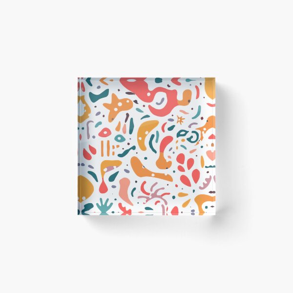 Item preview, Vibrant Organic Abstract Pattern designed and sold by VibranPalette.
