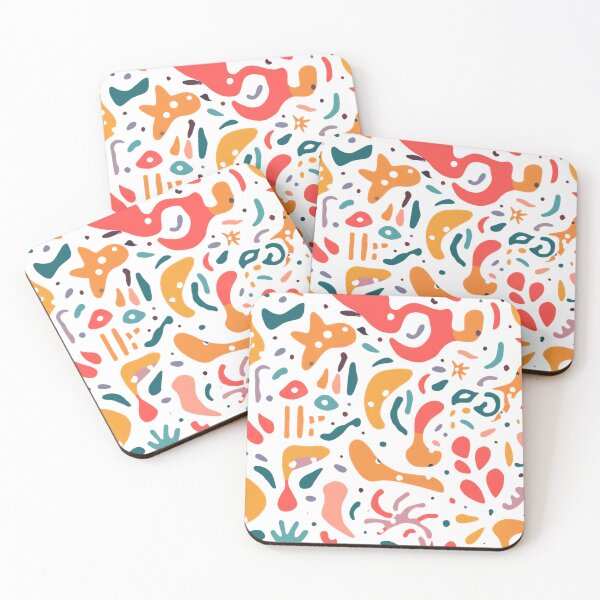 Item preview, Vibrant Organic Abstract Pattern designed and sold by VibranPalette.