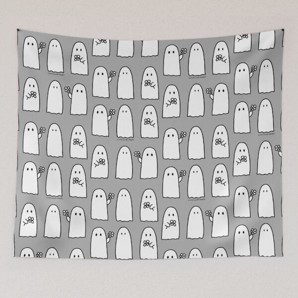 Item preview, Flower ghost simple pattern designed and sold by LivvyLunar.