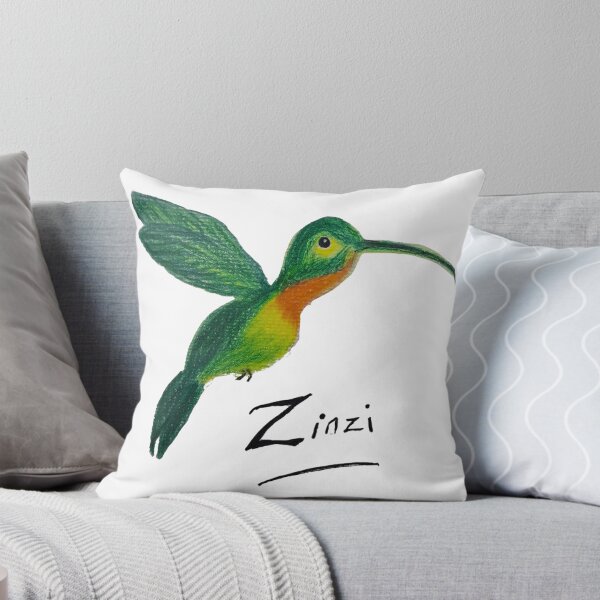 Item preview, Cute Hummingbird Cartoon – Tropical Caribbean Bird Illustration designed and sold by Vero De.
