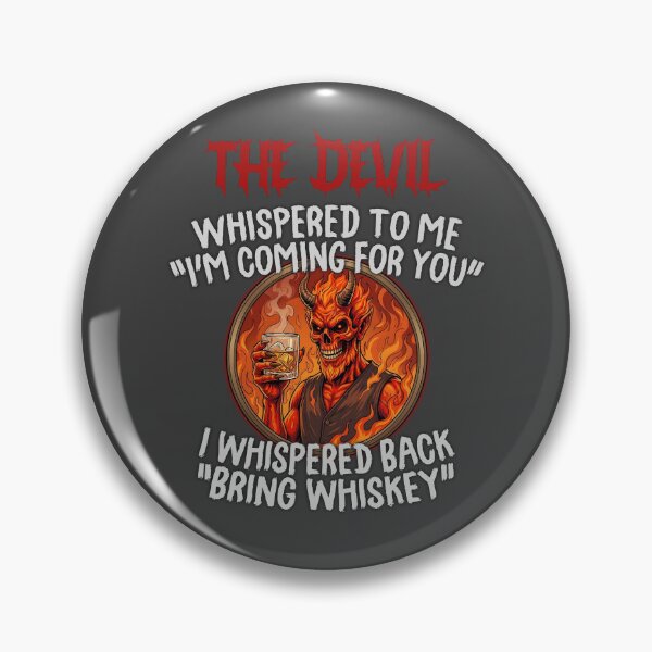 Item preview, The Devil Whispered To Me designed and sold by HQShirts.