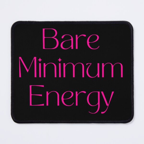 Item preview, Bare Minimum Energy designed and sold by proviax.