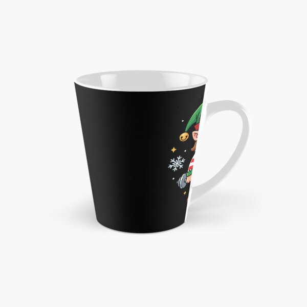 Item preview, Christmas Elf Weightlifter Gym Women's Funny Workout Gear designed and sold by DynamicDesign.