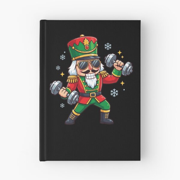 Item preview, Christmas Nutcracker Weightlifter Gym Funny Workout Gear designed and sold by DynamicDesign.