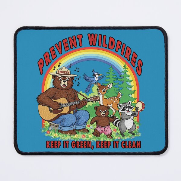 Item preview, Smokey Bear Prevent Wildfires Retro Environmental designed and sold by TeeARTHY.