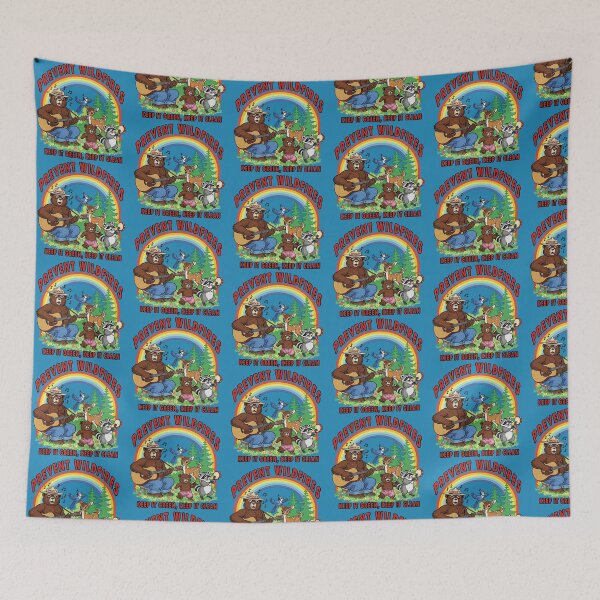 Item preview, Smokey Bear Prevent Wildfires Retro Environmental designed and sold by TeeARTHY.