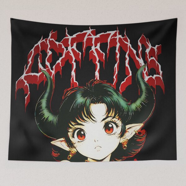 Item preview, COFFINS Cute Horns Devil - Innocent Goth designed and sold by CoffinsArt.