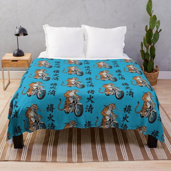 Item preview, Tiger Samurai Riding Motorcycle Japanese designed and sold by TeeARTHY.