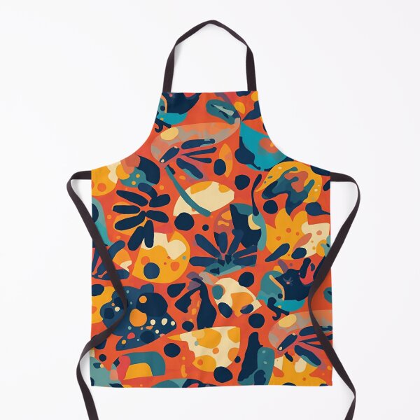 Item preview, Vibrant Abstract Organic Seamless Pattern - Retro Mid-Century Modern Background designed and sold by VibranPalette.