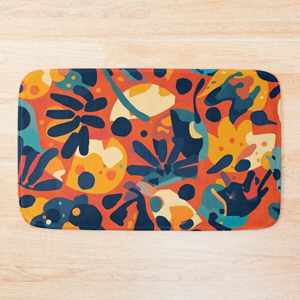 Item preview, Vibrant Abstract Organic Seamless Pattern - Retro Mid-Century Modern Background designed and sold by VibranPalette.
