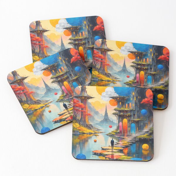 Item preview, Path of a Thousand Colors – Journey in Motion designed and sold by ArtesioByZaber.