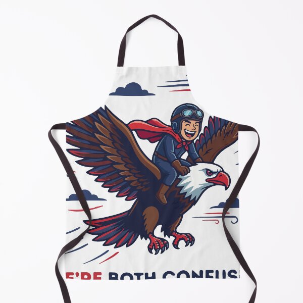 Item preview, We’re Both Confused | Funny Eagle Graphic designed and sold by RectifyFashions.