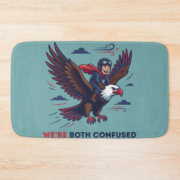 Item preview, We’re Both Confused | Funny Eagle Graphic designed and sold by RectifyFashions.