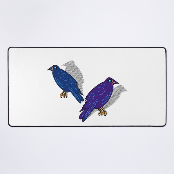 Item preview, Two Bold Crows: A Vibrant Tribute to Feathered Friends designed and sold by nomadraconteur.