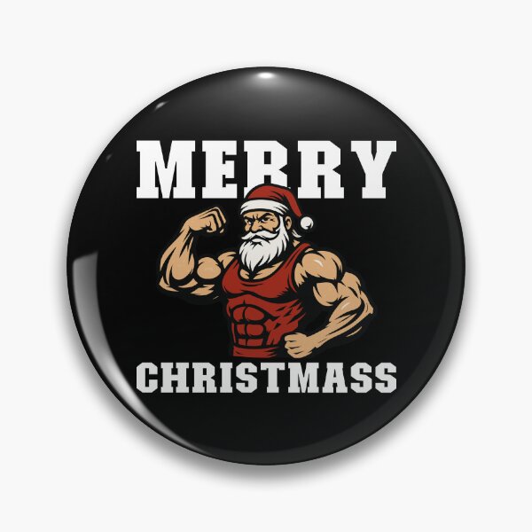 Item preview, Merry Christmass Santa Christmas Gym Funny Workout Gear designed and sold by DynamicDesign.