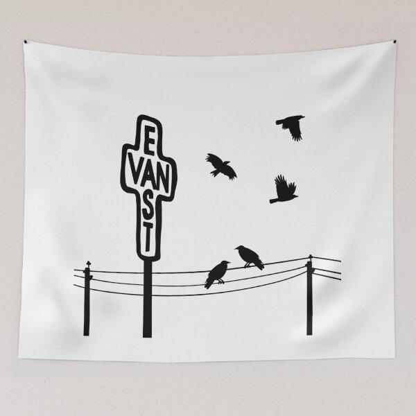 Item preview, Vancouver Icons: East Van Cross & Crows designed and sold by nomadraconteur.
