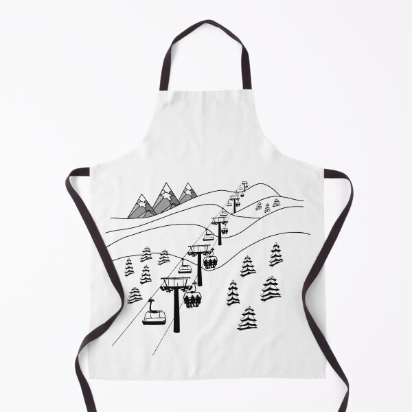 Item preview, Chairlift to Epic: Peak Pursuit in Silhouette designed and sold by nomadraconteur.