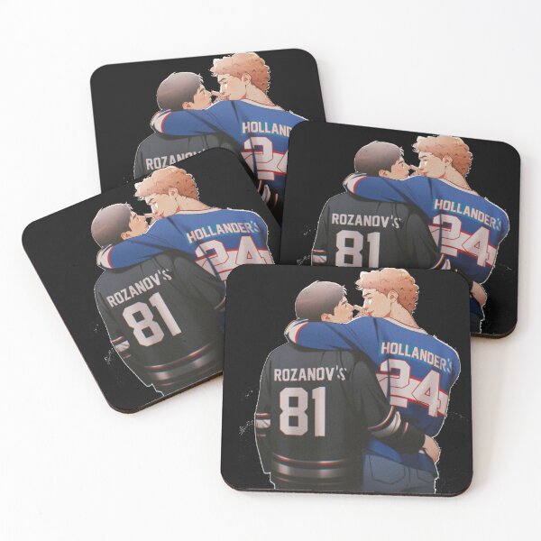 Item preview, Shane Hollander 24 Ilya Rozanov 81 Pride Hockey - Heated Rivalry designed and sold by oldpussboss.