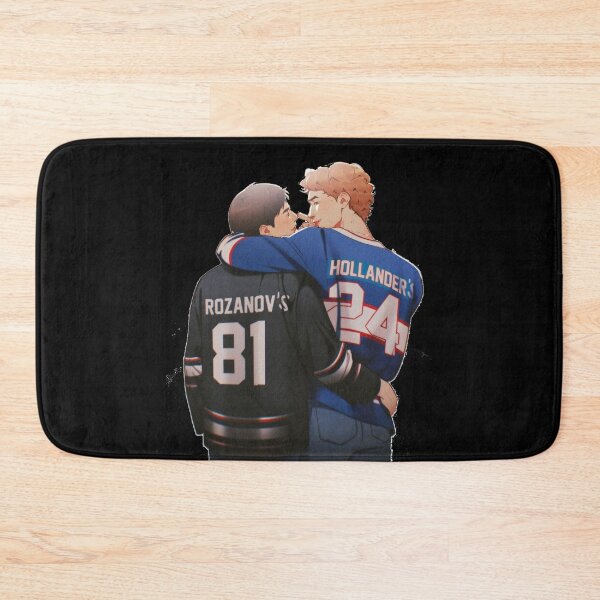 Aperçu de l'œuvre Shane Hollander 24 Ilya Rozanov 81 Pride Hockey - Heated Rivalry créée et vendue par oldpussboss.