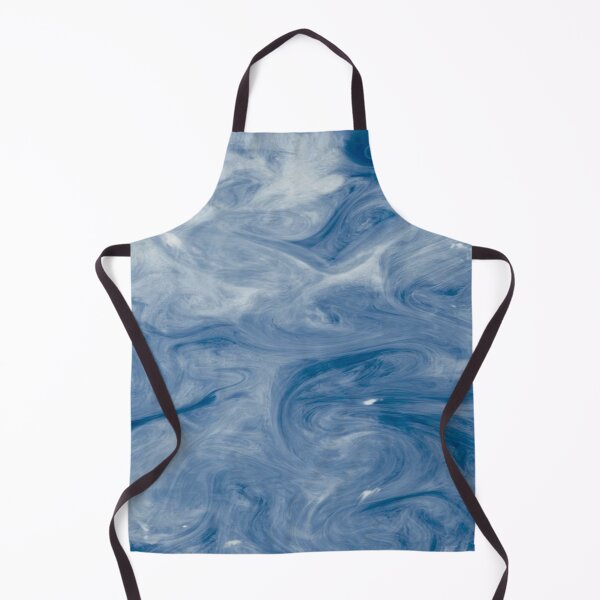 Item preview, Indigo Blue and White Liquid Marble Pattern - Abstract Watercolor designed and sold by graziam2.