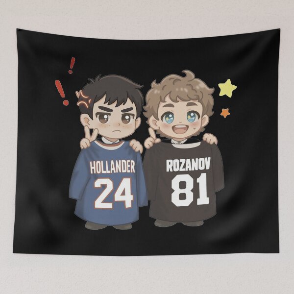 Item preview, Shane Hollander 24 Ilya Rozanov 81 Pride Hockey - Heated Rivalry designed and sold by oldpussboss.