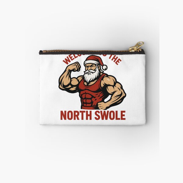 Item preview, Welcome To The North Swole Funny Christmas Workout Gear designed and sold by DynamicDesign.
