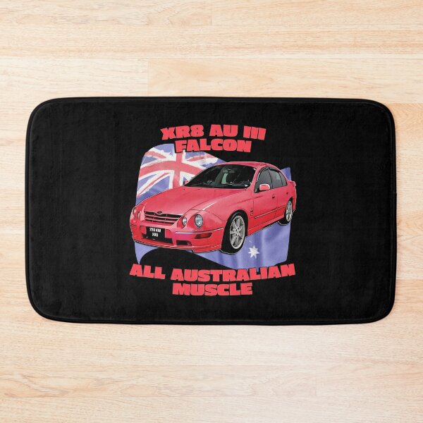Item preview, XR8 AU III Falcon All Australian Muscle Car Art in Red designed and sold by Michael van der Hoorn.