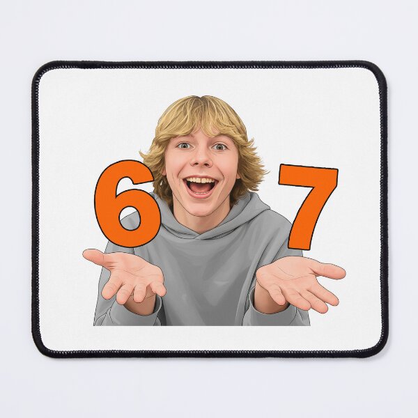Item preview, Excited Boy Pointing 6 and 7 Funny Meme designed and sold by TeeARTHY.