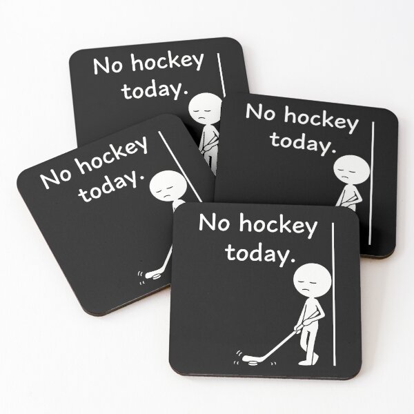 Item preview, No Hockey Today Funny Sad Figure Hokey Fan Lover  designed and sold by adiencarteras.