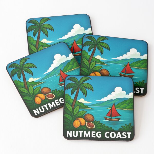 Item preview, Indonesia’s Nutmeg Coast designed and sold by Myra365Art.
