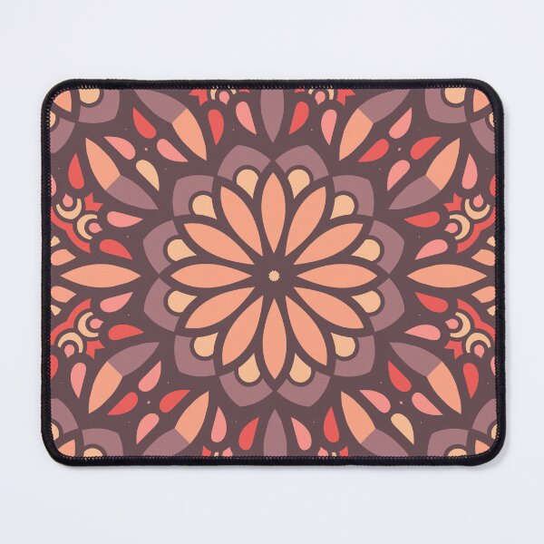 Item preview, Warm Autumn Bohemian Floral Mandala designed and sold by DenelleGui.