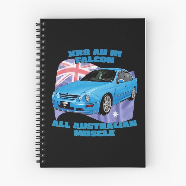 Item preview, XR8 AU Series III Falcon All Australian Muscle in Blue designed and sold by Michael van der Hoorn.