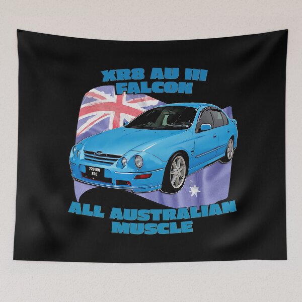Item preview, XR8 AU Series III Falcon All Australian Muscle in Blue designed and sold by Michael van der Hoorn.