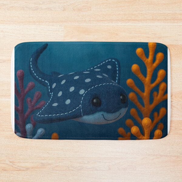 Item preview, Drift the Manta Ray of Cuddlefish Cove designed and sold by CuddleFish Creations.