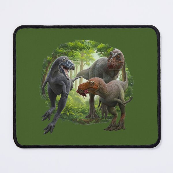 Item preview, Tyrannosaurus Rex Dinosaurs Group in Forest designed and sold by TeeARTHY.