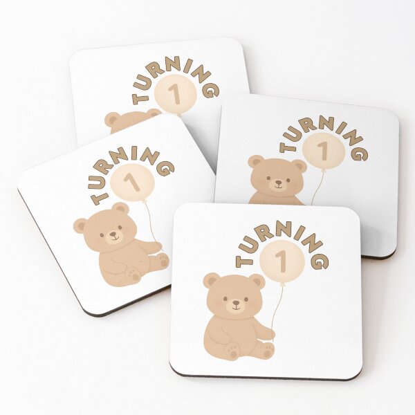 Item preview, Baby First Birthday Outfit – Cute Neutral Bear Design designed and sold by Rima-Store-19.