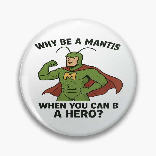 Item preview, Funny Praying Mantis Superhero Shirt – Sarcastic Insect Hero Costume Design designed and sold by FernandsOficial.