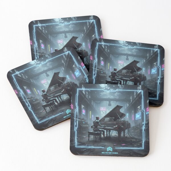 Item preview, Neo-Factory Echoes: Cyberpunk Piano designed and sold by Grigorii Palamarchuk Pianist.