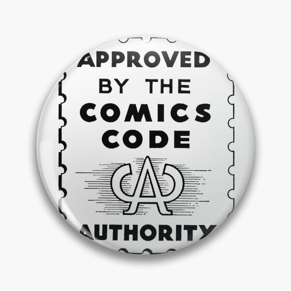 Item preview, Classic Comics Code Authority Seal - Vintage Pop Culture Approval designed and sold by StitchNRebl.