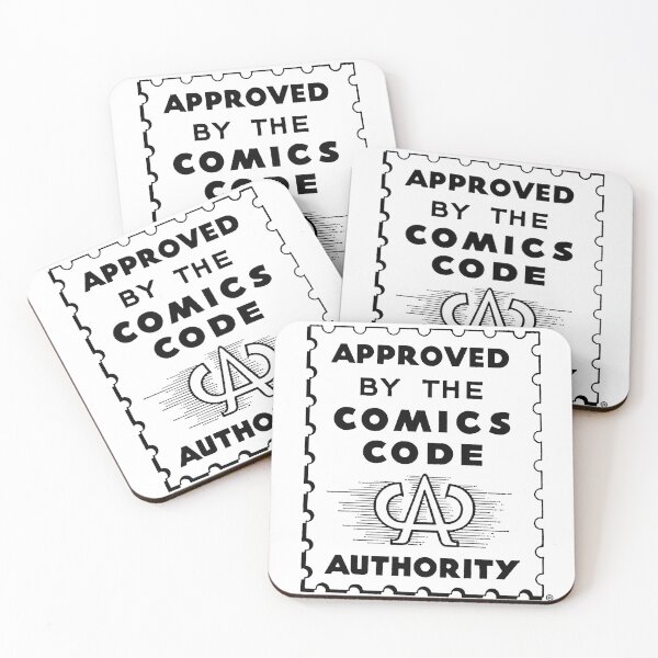 Item preview, Classic Comics Code Authority Seal - Vintage Pop Culture Approval designed and sold by StitchNRebl.