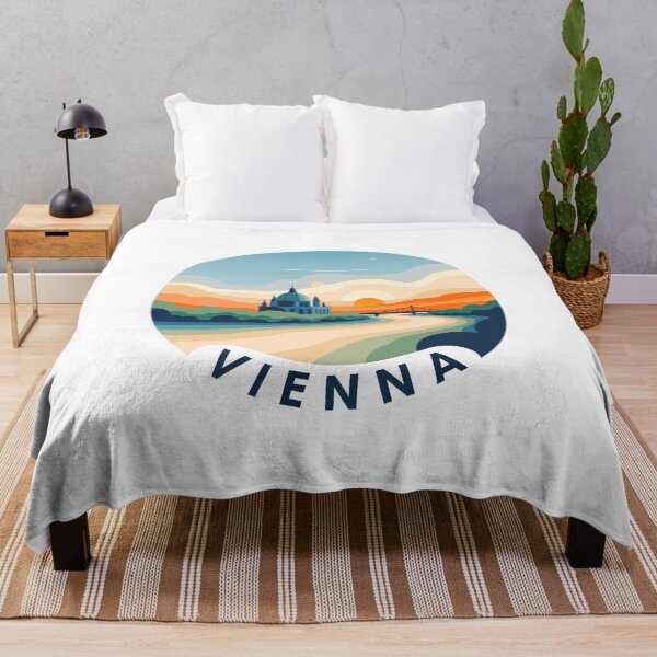 Item preview, Vienna Austria Travel Retro Emblem - Vintage Style Souvenir Design designed and sold by Timegraf.