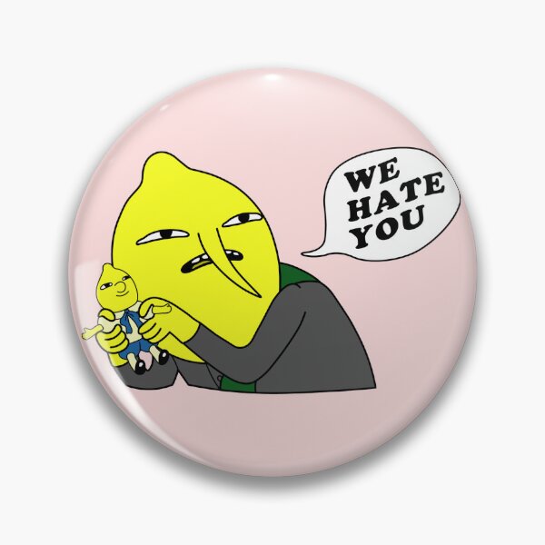 Item preview, Lemongrab  "We Hate You" designed and sold by trblmkrspace.
