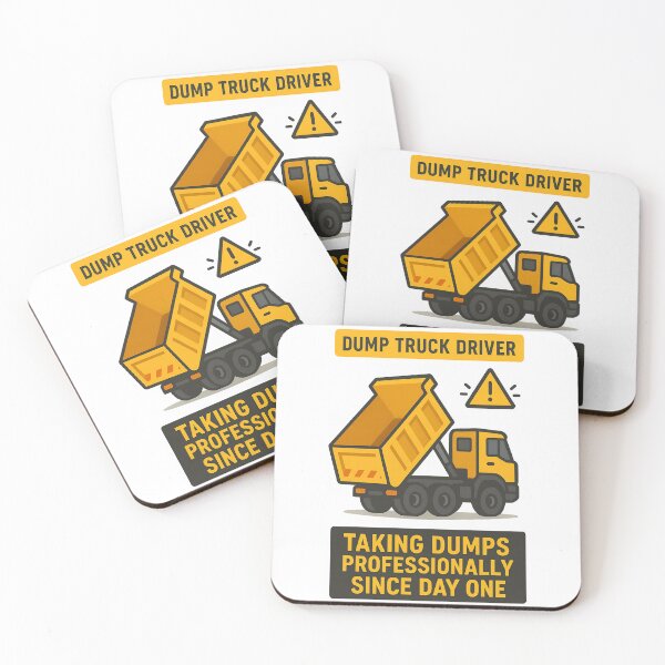 Item preview, Dump Truck Driver Taking Dumps Professionally Since Day One designed and sold by TeeTimeTreasure.