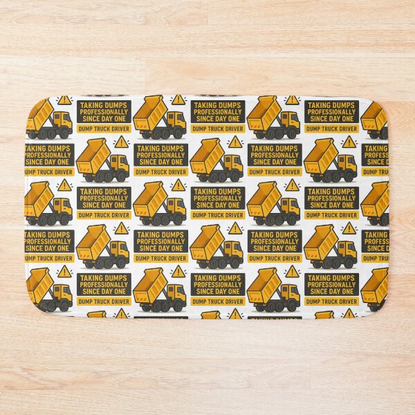 Item preview, Dump Truck Driver Taking Dumps Professionally Since Day One designed and sold by TeeTimeTreasure.