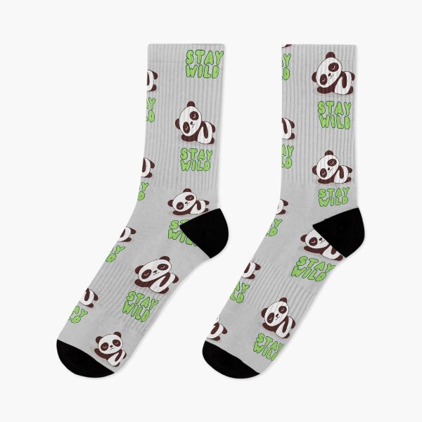 Item preview, stay wild panda yoga designed and sold by GNRWorks.