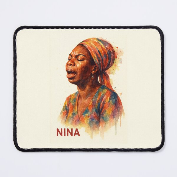 Item preview, Nina Simone designed and sold by Sarcastic designs.