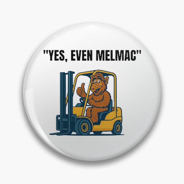 Item preview, Retro Alien on Forklift – Yes, Even Melmac designed and sold by RetroNibylander.