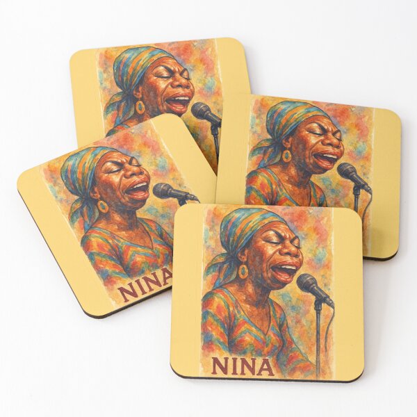 Item preview, Nina Simone designed and sold by Sarcastic designs.